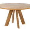 Stół jadalniany ART WOOD O, okrągły 120 cm, drewno mango naturalne / brązowy / 45757