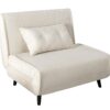 Fotel / sofa SMART 100 cm – cord beżowy / rozkładany / 3w1 / 47142