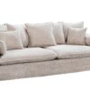 Sofa HEAVEN 200 cm – bouclé champagne beige, zdejmowany pokrowiec 44185