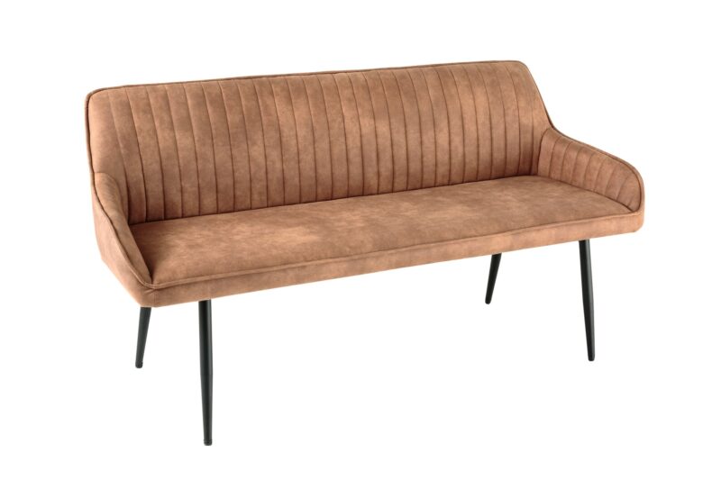 Ławka TURIN 160 cm – mikrofibra brown 43695