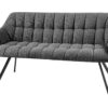 Ławka PAPILLON 165 cm – tkanina płaska anthracite 44529