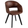 Krzesło NORDIC STAR – mikrofibra brown 43422
