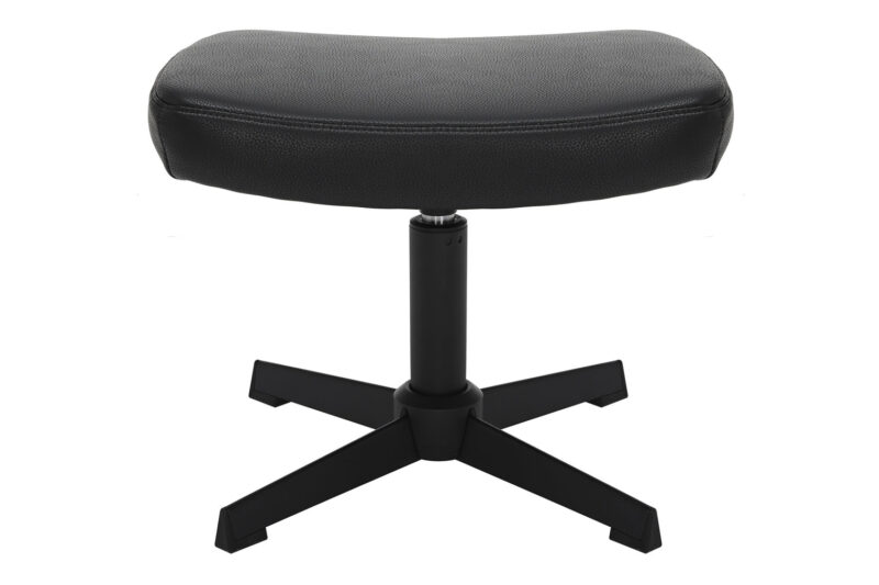 Stołek obrotowy VOGUE 45 cm – czarny 47719