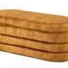 Ławka skrzynia VOQUE 115 cm – welur mustard yellow 46690