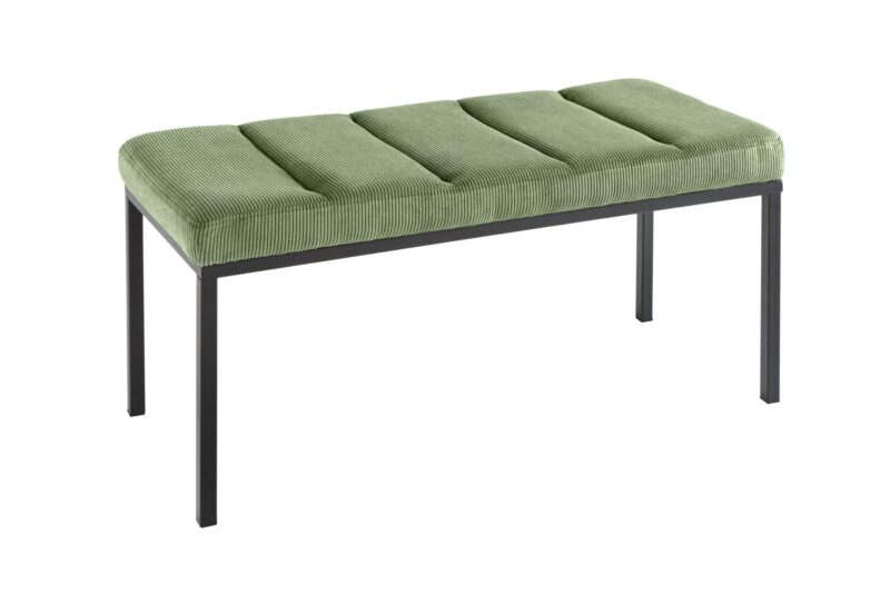 Ławka BOUTIQUE 80 cm – tkanina cord green 43313