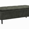 Ławka skrzynia CHEST EN VOGUE 120 cm – welur dark green 47655