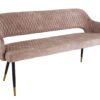 Ławka PARIS 160 cm – welur champagne greige 43682