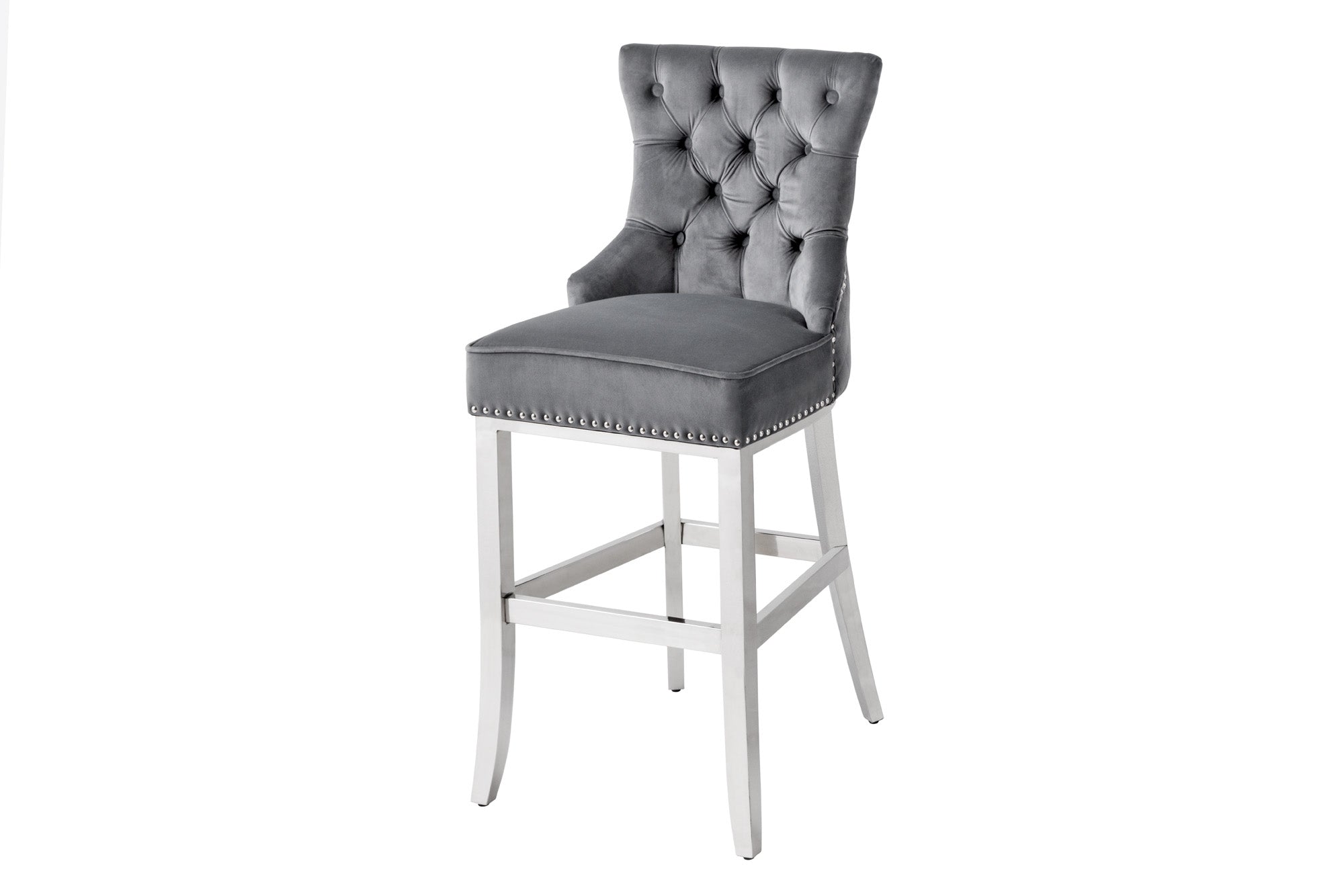 Hoker CASTLE DELUXE 74 cm – welur grey, uchwyt z głową lwa 43213 Hoker CASTLE DELUXE 74 cm – welur grey, uchwyt z głową lwa 43213