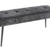 Ławka BOUTIQUE 100 cm – tkanina cord dark grey 43316