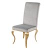 Krzesło MODERN BAROCK – welur grey 43384
