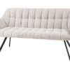Ławka PAPILLON 165 cm – tkanina strukturalna champagne beige 43880