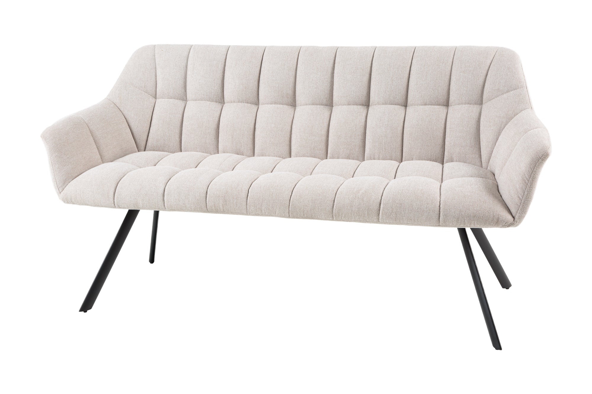 Ławka PAPILLON 165 cm – tkanina strukturalna champagne beige 43880 Ławka PAPILLON 165 cm – tkanina strukturalna champagne beige 43880
