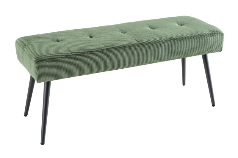 Ławka BOUTIQUE 100 cm – tkanina cord green 43318