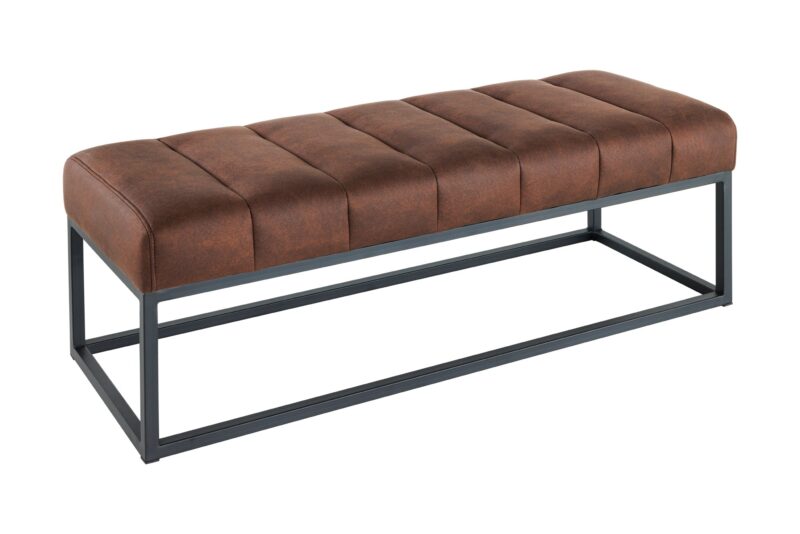 Ławka PETIT BEAUTÉ 110 cm – mikrofibra antique brown 44426