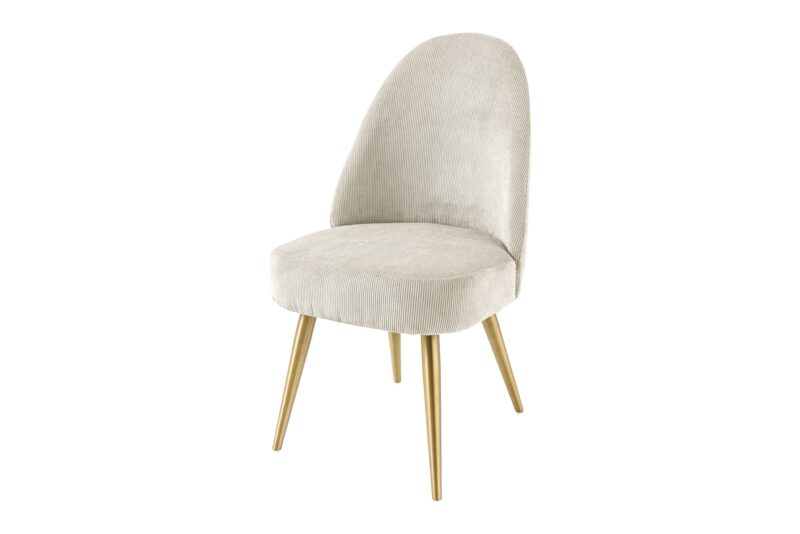 Krzesło MIA CASA – tkanina cord beige 45926
