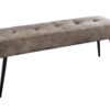 Ławka BOUTIQUE 100 cm – mikrofibra taupe 44244