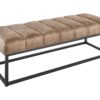 Ławka PETIT BEAUTÉ 110 cm – mikrofibra grey taupe 44427