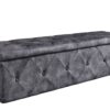 Ławka EXTRAVAGANCIA 140 cm – mikrofibra antique grey 44425