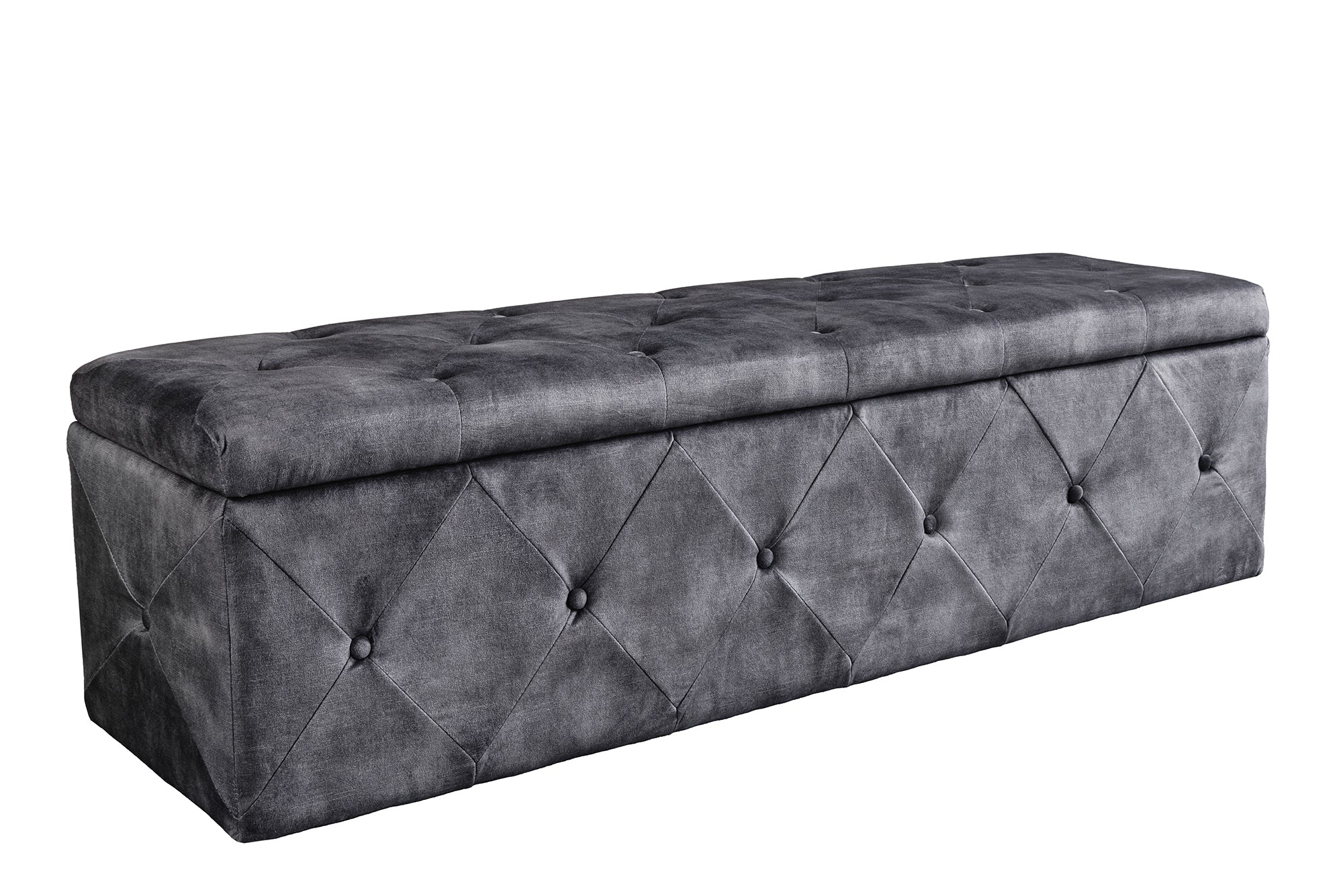 Ławka EXTRAVAGANCIA 140 cm – mikrofibra antique grey 44425 Ławka EXTRAVAGANCIA 140 cm – mikrofibra antique grey 44425
