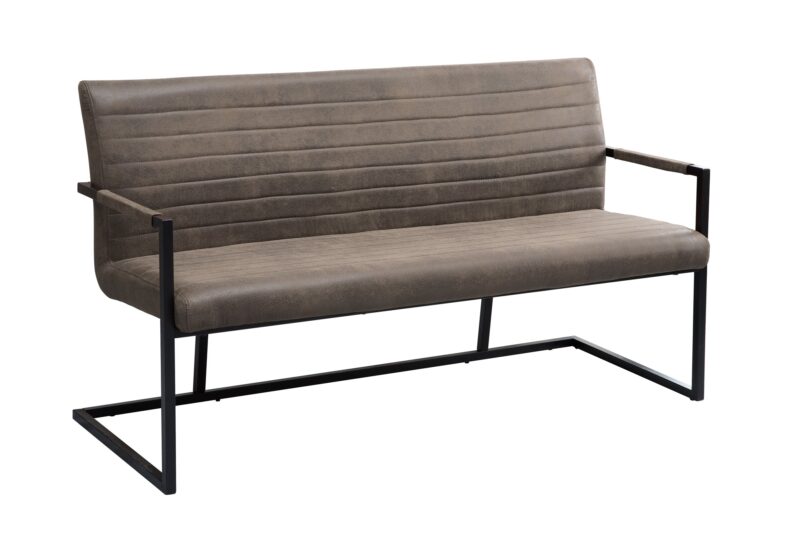 Ławka LOFT 160 cm – mikrofibra vintage taupe 42275