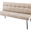Ławka BIG GEORGE 160 cm – welur champagne beige 44014