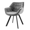 Krzesło obrotowe THE DUTCH COMFORT – welur grey 44063