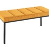 Ławka BOUTIQUE 80 cm – tkanina cord mustard yellow 43312