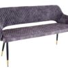 Ławka PARIS 160 cm – welur grey 43680