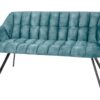 Ławka PAPILLON 165 cm – welur teal 44528