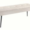 Ławka BOUTIQUE 100 cm – welur champagne 43320