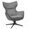 Fotel obrotowy VOGUE 360° – elegancja w szarym 46703