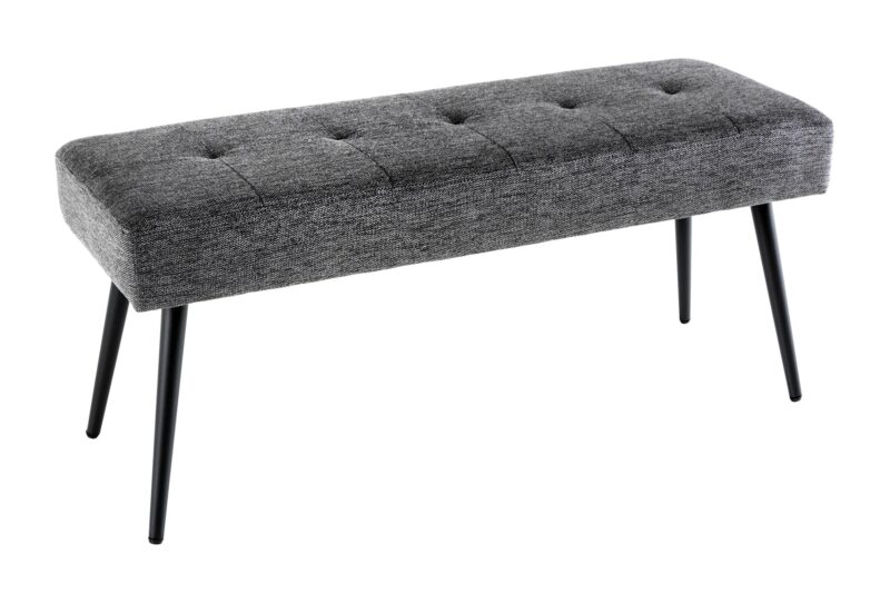 Ławka BOUTIQUE 100 cm – tkanina strukturalna grey 43315