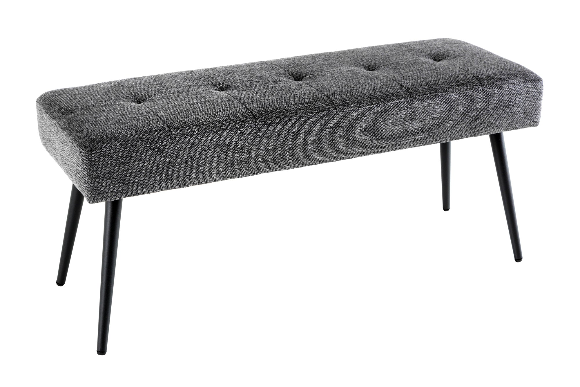 Ławka BOUTIQUE 100 cm – tkanina strukturalna grey 43315 Ławka BOUTIQUE 100 cm – tkanina strukturalna grey 43315