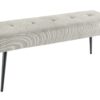 Ławka BOUTIQUE 100 cm – tkanina cord light grey 43317