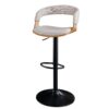 Hoker obrotowy MANHATTAN – tkanina strukturalna beige 44198