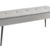 Ławka BOUTIQUE 100 cm – welur dark grey 43319