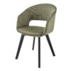 Krzesło NORDIC STAR – tkanina strukturalna green / 43425