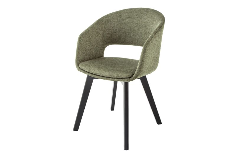 Krzesło NORDIC STAR – tkanina strukturalna green / 43425