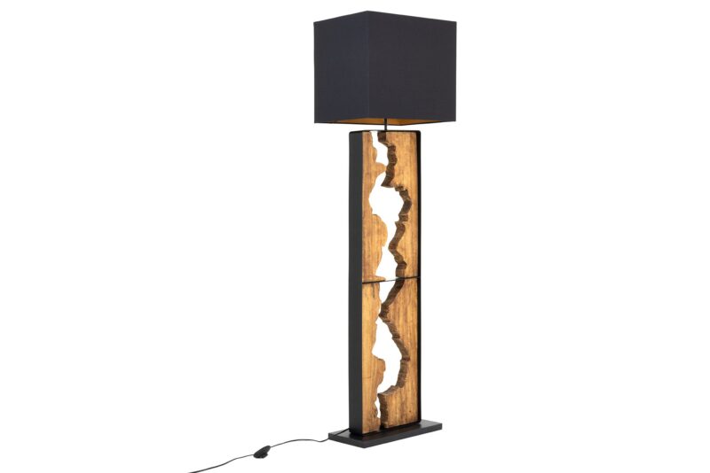 Lampa podłogowa DESIGNED BY NATURE 165 cm – drewno raintree 46936