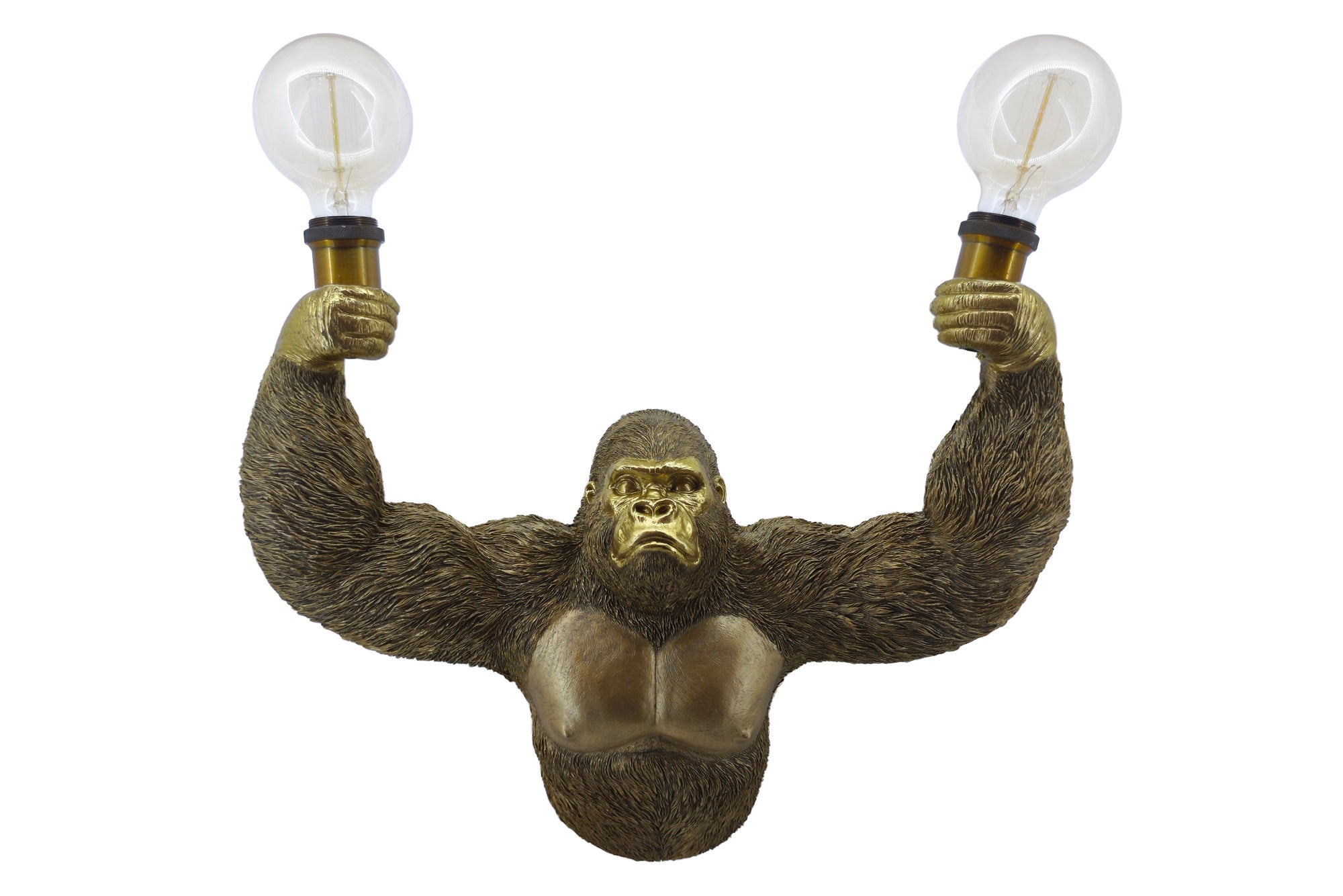 Kinkiet KING APE 50 cm – ręcznie wykonany, złoty 48031 Kinkiet KING APE 50 cm – ręcznie wykonany, złoty 48031