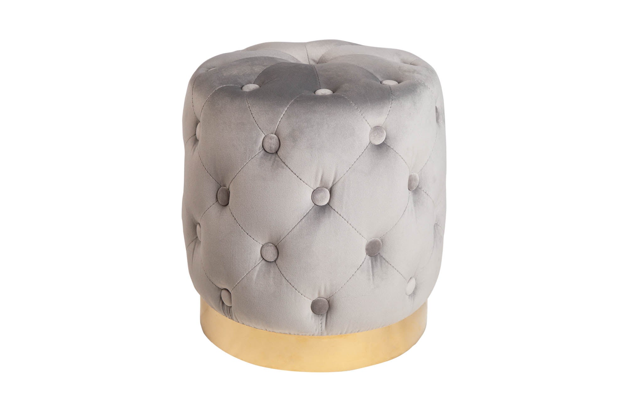 Pufa MODERN BAROCK 35 cm – welur grey 40731 Pufa MODERN BAROCK 35 cm – welur grey 40731