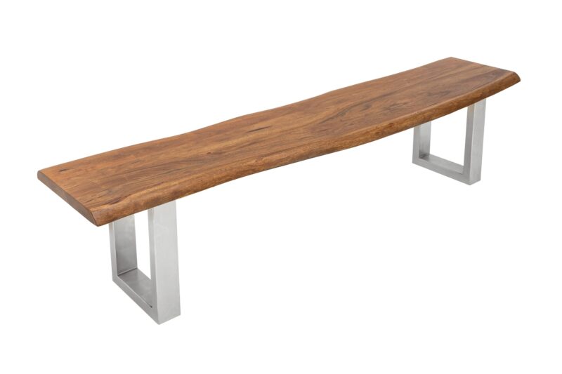 Ławka MAMMUT 200 cm – lite drewno akacji 38443