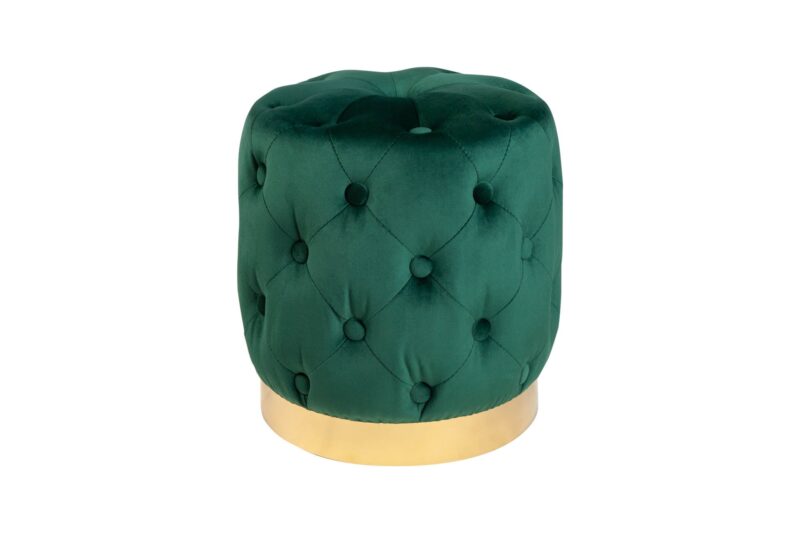 Pufa MODERN BAROCK 35 cm – welur green 40730