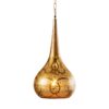 Lampa wisząca ORIENT LIVING 50 cm – złota, ręcznie wykonana z żelaza 44897