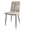 Krzesło MODENA – mikrofibra light grey 40690
