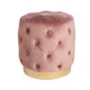 Pufa MODERN BAROCK 35 cm – welur dusky pink 40733