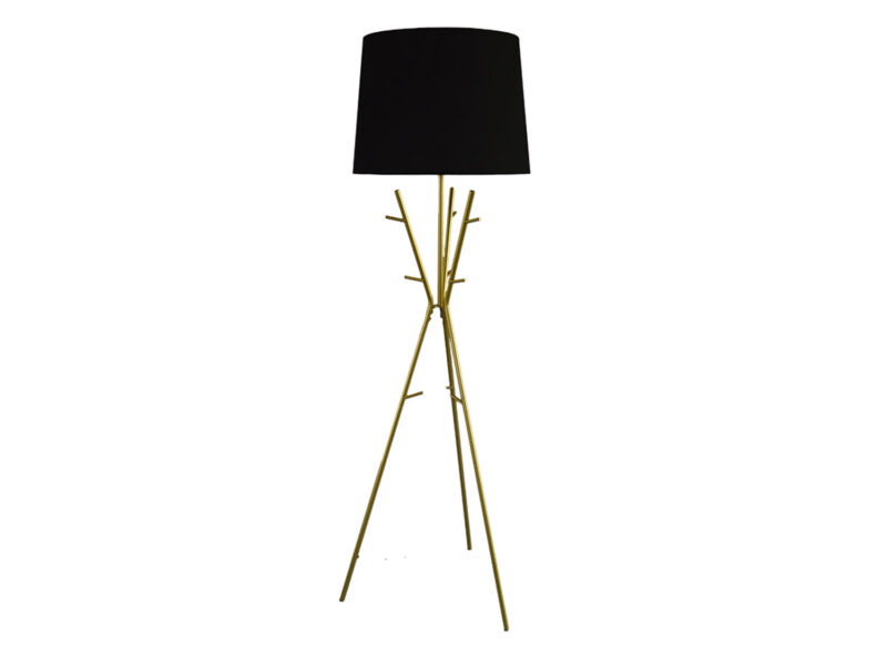 Lampa podłogowa WARDROBE 175 cm – złoty stelaż 47915