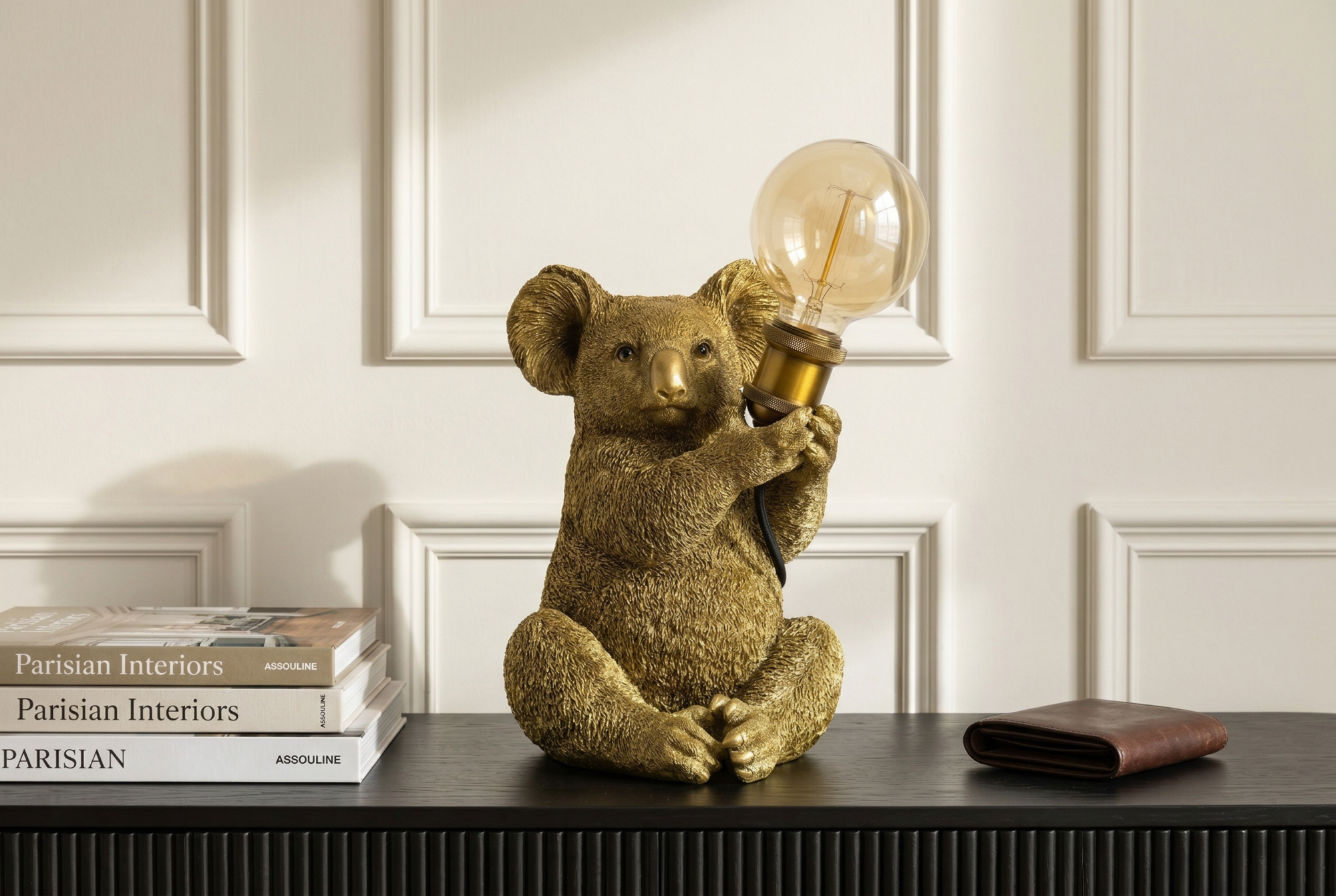 Lampa stołowa KOALA 30 cm – złota 48003