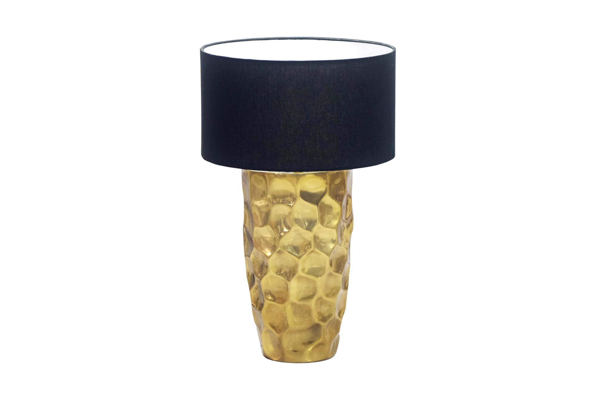 Lampa stołowa AURELIA 55 cm – efekt młotkowanego złota 46659