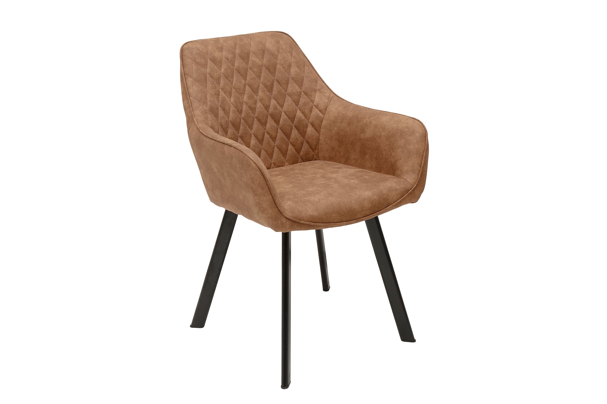 Krzesło PALERMO z podłokietnikami – mikrofibra light brown 39344 Krzesło PALERMO z podłokietnikami – mikrofibra light brown 39344